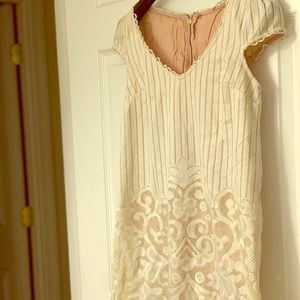 Free people scAllop edge dress